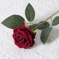 La Saint-valentin Romantique Pastorale Rose Fleur De Soie Fête Date Festival Plante Artificielle sku image 28