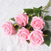 Valentinstag Romantisch Pastoral Rose Seidenblume Gruppe Datum Festival Künstliche Pflanze sku image 12