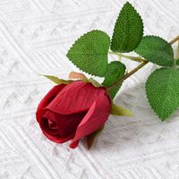 Valentinstag Romantisch Pastoral Rose Seidenblume Gruppe Datum Festival Künstliche Pflanze sku image 4