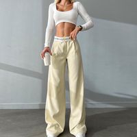Women's Daily Simple Style Classic Style Solid Color Full Length Pleated Casual Pants main image 2
