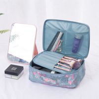 Retro Pastoral Multicolor Nylon Storage Bag Makeup Bags sku image 4