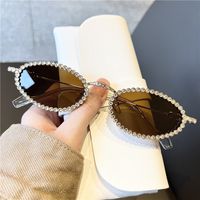 Streetwear Solid Color Pc Round Frame Full Frame Women's Sunglasses main image 5