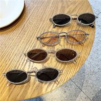 Streetwear Solid Color Pc Round Frame Full Frame Women's Sunglasses main image 4