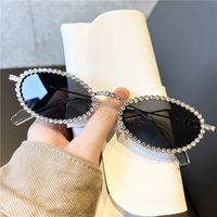 Streetwear Solid Color Pc Round Frame Full Frame Women's Sunglasses sku image 2