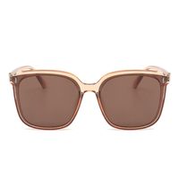 Classic Style Solid Color Pc Square Full Frame Women's Sunglasses sku image 5