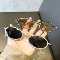 Streetwear Solid Color Pc Round Frame Full Frame Women's Sunglasses main image 3