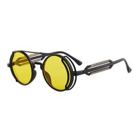 Style Classique Couleur Unie Ca Cadre Rond Plein Cadre Hommes De Lunettes De Soleil main image 2