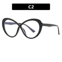 Streetwear Solid Color Ac Round Frame Full Frame Optical Glasses sku image 2