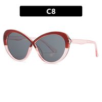 Streetwear Solid Color Ac Round Frame Full Frame Optical Glasses sku image 8