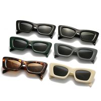 Classic Style Solid Color Pc Cat Eye Full Frame Women's Sunglasses main image 4
