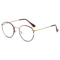 Simple Style Solid Color Ac Round Frame Full Frame Optical Glasses sku image 11