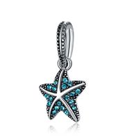 Simple Style Star Heart Shape Alloy Plating Inlay Artificial Diamond Charms sku image 15