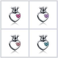 Cartoon Style Crown Alloy Plating Inlay Artificial Diamond Jewelry Accessories main image 1