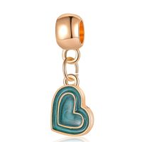 Retro Heart Shape Alloy Enamel Jewelry Accessories sku image 3
