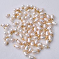 1 Piece Freshwater Pearl Round Oval Pendant main image 1