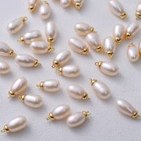 1 Piece Freshwater Pearl Round Oval Pendant main image 3