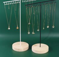 Simple Style T Shape Metal Jewelry Rack main image 2