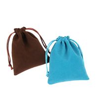 Simple Style Solid Color Cloth Jewelry Packaging Bags main image 4