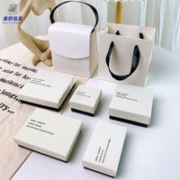 Simple Style Letter Paper Jewelry Boxes sku image 9