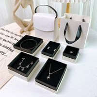 Simple Style Letter Paper Jewelry Boxes main image 2