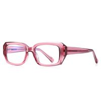 Classic Style Solid Color Pc Square Full Frame Optical Glasses sku image 4