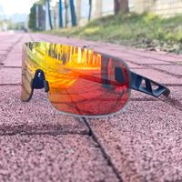 Einfacher Stil Farbblock Pc Bikerin Rahmenlos Sport Sonnenbrille sku image 5