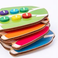 Learning Toys Toddler(3-6years) Colorful Wood Toys main image 2