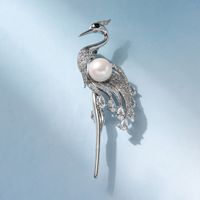 Modern Style Crane Copper Plating Unisex Brooches main image 3