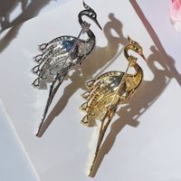 Modern Style Crane Copper Plating Unisex Brooches main image 2