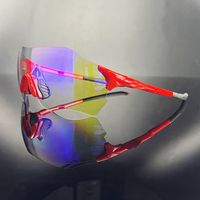 Simple Style Sports Color Block Resin Round Frame Half Frame Sports Sunglasses sku image 6