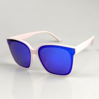 Simple Style Solid Color Tac Square Full Frame Women's Sunglasses sku image 5