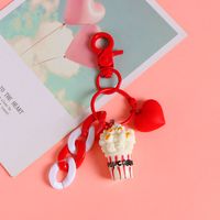 Einfacher Stil Herzform Kunststoff Unisex Taschenanhänger Schlüsselbund sku image 19