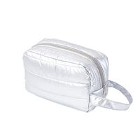Basic Solid Color Polyester Square Makeup Bags sku image 4