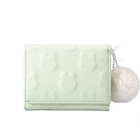 Women's Solid Color Pu Leather Hidden Buckle Wallets sku image 3