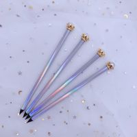1 Piece Solid Color Class Learning Wood Retro Classic Style Pencil sku image 3