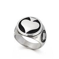 Simple Style Heart Shape Stainless Steel Plating 18K Gold Plated Men's Rings main image 6