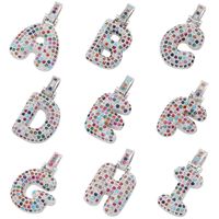 1 Piece Glam Letter Copper Inlay Jewelry Accessories sku image 10