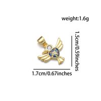 1 Piece Basic Bird Copper Plating Inlay Jewelry Accessories sku image 2