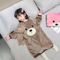 Décontractée Animal Ours Mélange De Coton Sous-vêtements Et Pyjamas main image 2