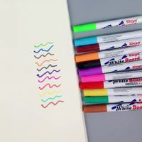 1 Set Letter Class Learning Daily Plastic Casual Cute Whiteboard Marker main image 1