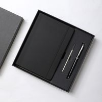 1 Piece Solid Color Class Learning Pu Leather Business Notebook sku image 15