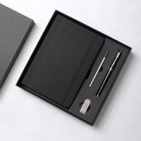 1 Piece Solid Color Class Learning Pu Leather Business Notebook sku image 22
