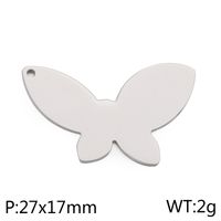 1 Piece Stainless Steel Butterfly sku image 5