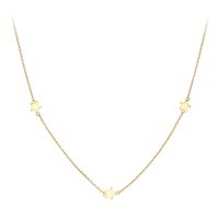 Simple Style Star Sterling Silver Plating Gold Plated Necklace main image 1