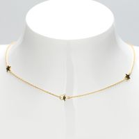 Simple Style Star Sterling Silver Plating Gold Plated Necklace main image 4