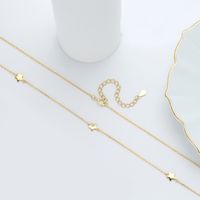 Simple Style Star Sterling Silver Plating Gold Plated Necklace main image 8