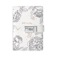 1 Piece Multicolor Class Learning Pu Leather Retro Pastoral Notebook main image 3