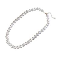 Elegant Simple Style Solid Color Imitation Pearl Beaded Women's Necklace main image 6