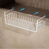 Casual Solid Color Iron Hollow Out Kitchen Racks main image 5