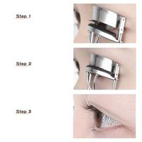 Classic Style Solid Color Stainless Steel Plastic Eyelash Curler 1 Piece main image 2